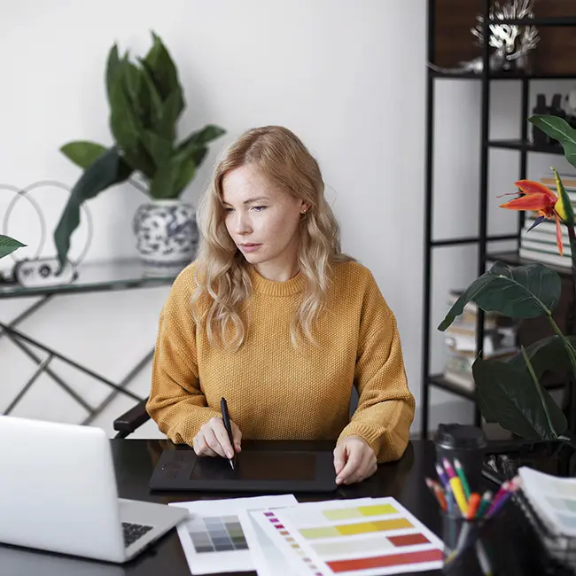 Online ve Yüzyüze, Tekstil Desen Tasarımı Desinatörlük ve Grafik Tasarım Eğitimi Özel Ders